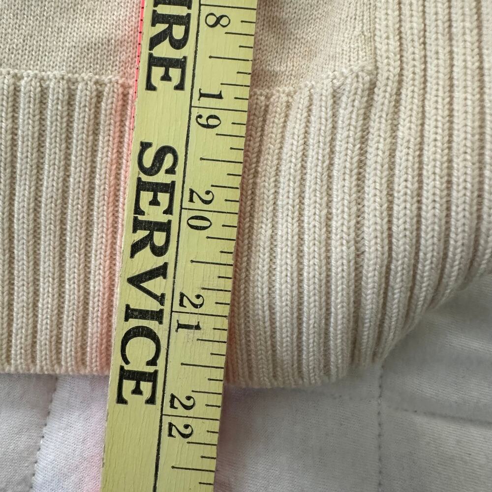 Pendleton Sweater Womens Small Merino Wool Striped Turtleneck Preppy Classic - Picture 6 of 6